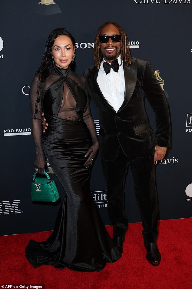 Rapper-record producer Lil Jon was supported by his stunning baby mama Jamila Sozahdah on the red carpet as they rocked glamorous ensembles