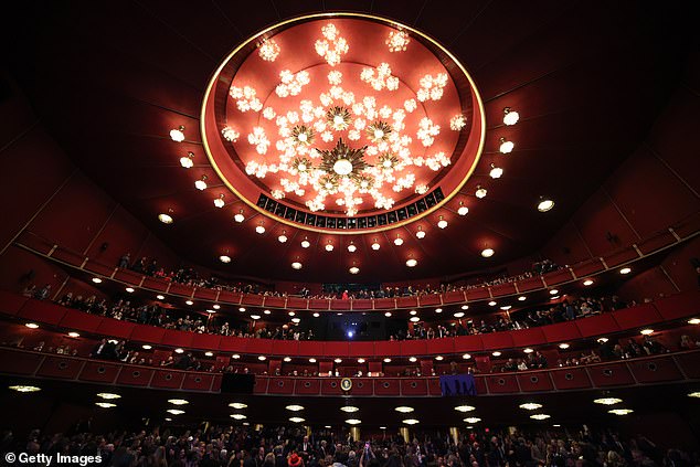 The movie earned $7million in ticket sales across the US and Canada, making it the best-performing theatrical release for a documentary, outside of concert films, since 2012. A full theatre for the theatrical release is pictured