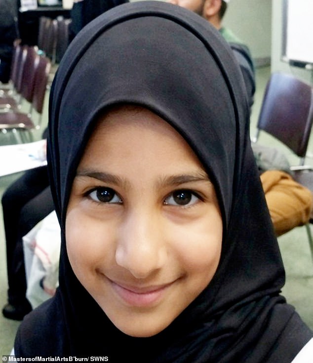 A neighbour of the family described Inaayah, a pupil at Roe Lee Park Primary School in the Lancashire town, as a 'lovely, bubbly, cheeky little girl'