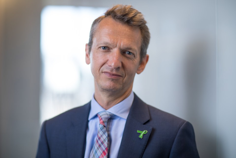Headshot of Andy Haldane, Chief Economist at the Bank of England, wearing a suit and tie.