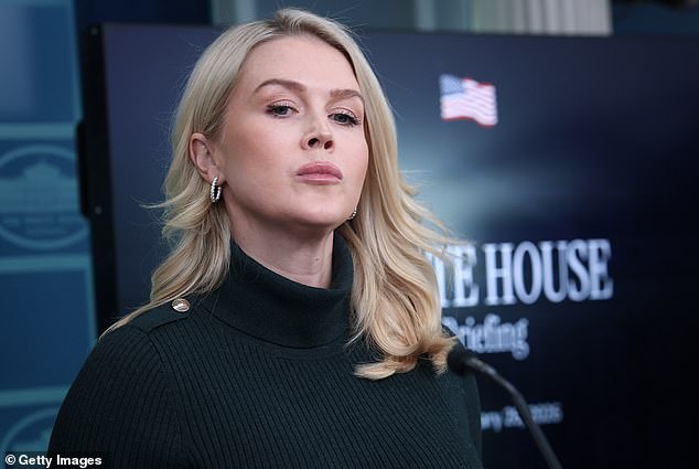 Press Secretary Karoline Leavitt has been praised by White House insiders as an effective communicator for the president who is adept at warding off the 'fake news'
