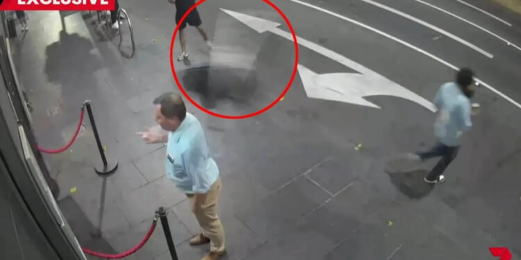 Man who knocked out pal after throwing chair at his head outside club was kicked out after abusing barmaid