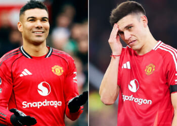 Stats show why Manchester United are giving up on Manuel Ugarte to replace Casemiro as they line up midfield signing