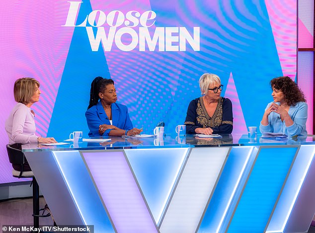 The media personality's Loose Women co-stars Brenda Edwards, Kaye Adams, Sue Cleaver and Nadia Sawalha were all quick to offer their congratulations