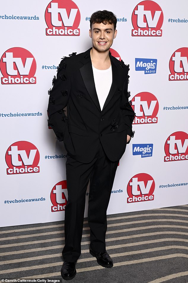 Emmerdale fan-favourite and former Heartstopper star Bradley Riches was all smiles for snaps