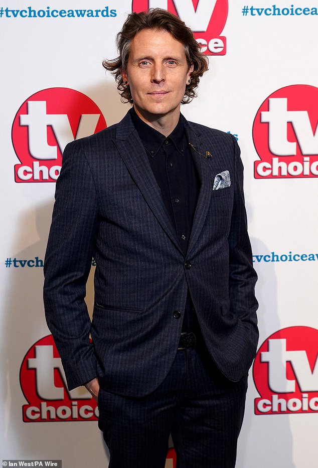 Christopher Harper attends the TV Choice Awards at the London Hilton