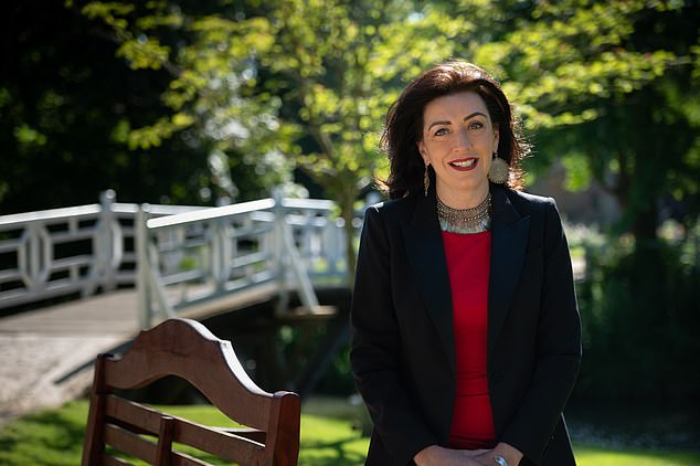 The school said it 'felt like the right time to make this change' having previously starting welcoming girls to the sixth form in 2010 (pictured: headteacher Helen Pike)
