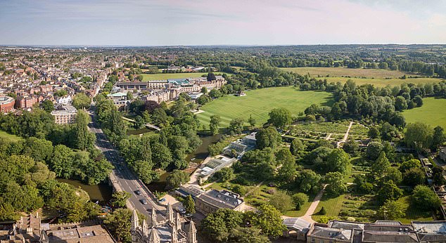 Magdalen College School, Oxford (aerial view pictured), which charges £28,000-a-year, plans to admit girls into all year groups beginning next year