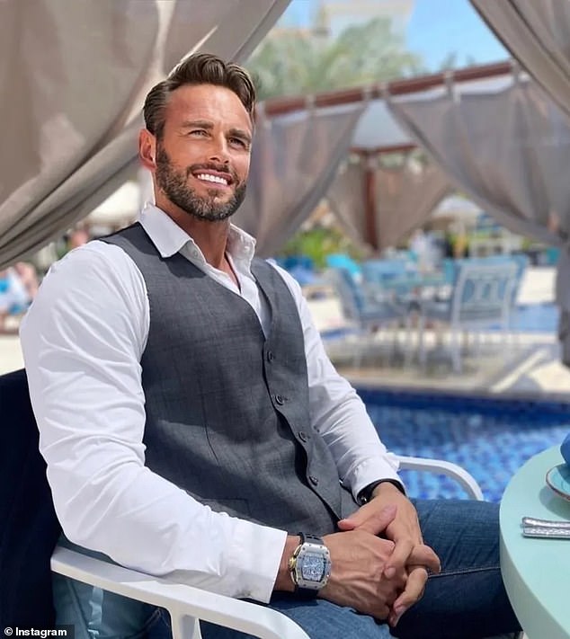 And when it comes to claims of his heavily filtered selfies (pictured) she said: 'He obviously looks nothing like his profile pictures'