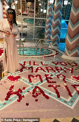 Katie got engaged to Lee in an intimate ceremony over the weekend which was identical to his proposal to Alana just four months before