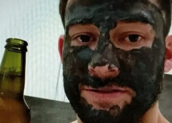 Drug dealer caught after snapping mud mask selfie but cops say 'he won't be getting spa days where he's heading'
