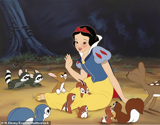 In a message dated June 20, 2010, the disgraced financier wrote to the unidentified woman: 'I would love to take photos of you in a Snow White (pictured) costume'