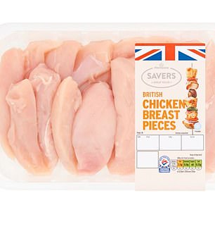 The chicken was tough and sinewy, rather than lean, and strangely flavourless