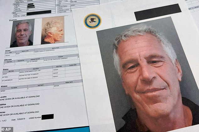 Jeffrey Epstein's mugshot on law enforcement files released on Friday by the US Department of Justice as part of its biggest document dump yet
