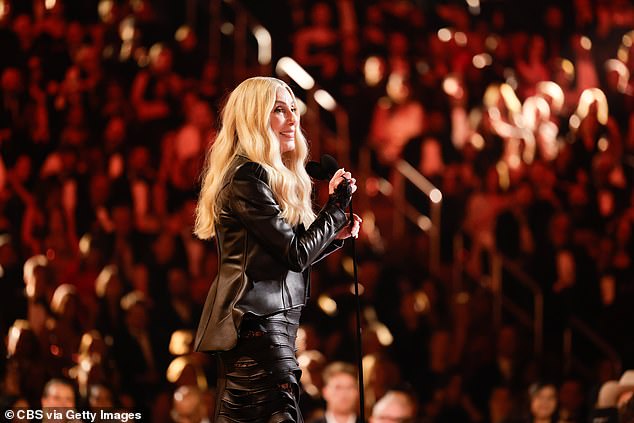 In the appearance, the 79-year-old entertainer accidentally named late vocalist Luther Vandross - who died in 2005 - as the winner for record of the year