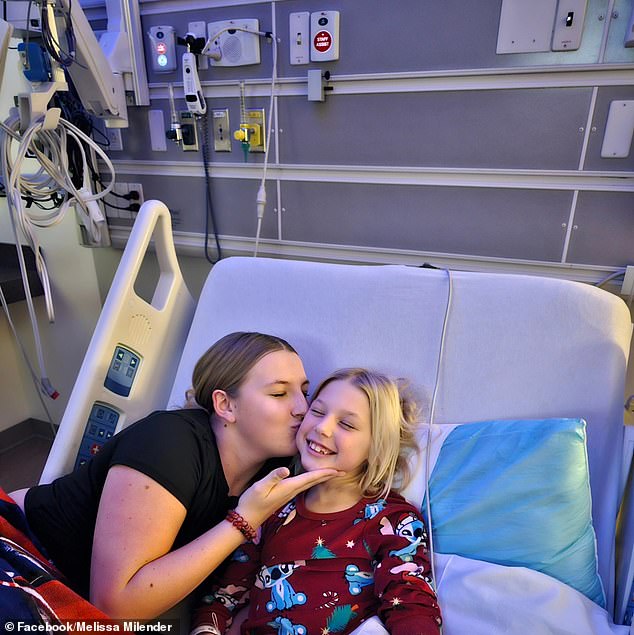 Melissa now keeps the medication in a locked box in the fridge and hopes sharing her daughter's story will help other parents protect their children