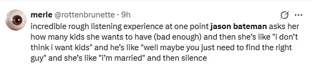 Despite the lighthearted nature of the chat, the podcast was met with fury – with fans describing Jason's interview skills as 'incredible rough listening'