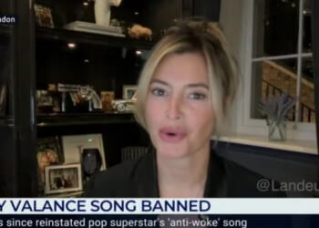 Moment pal Holly Valance is cut-off mid interview for using ‘offensive’ word