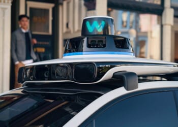 Watch UK’s first driverless taxi take to streets of London as AI ‘robo cabs’ to pick up millions of passengers