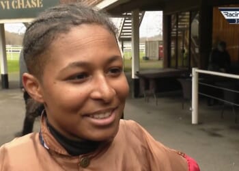 History made as Aamilah Aswat becomes the first black woman jump jockey to ride a winner in Britain
