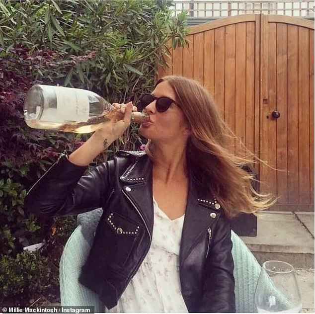 The former Made In Chelsea star, 36, said she has 'carried so much shame' since she was 'taken advantage of' while drunk at a party at the age of 14