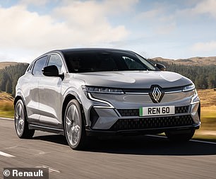 Renault uses the flush door handles that pop out electronically on some of its new electric models, including the Megane E-Tech
