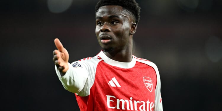 Bukayo Saka plotting Arsenal return in time for North London derby but ruled out of Carabao Cup semi-final