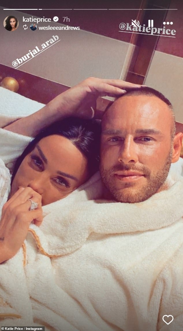 His comments come in the wake of Katie's surprise marriage to businessman Lee Andrews (Katie and Lee pictured)