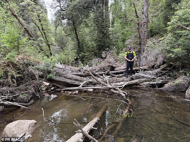 Police found bones and items in an isolated section of Arthur River in the state's northwest