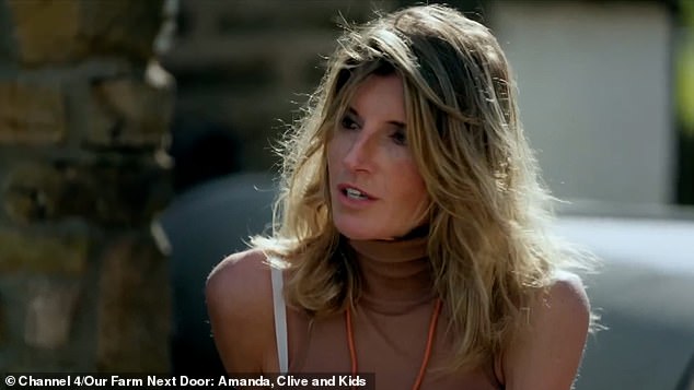 In the latest instalment of the More4 programme, Amanda asked Clive what happened in July 2000, but he couldn't give an answer and he giggled: 'Why, what happened in August?'