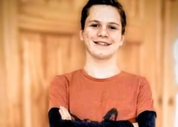 Man, 23, plunged to his death 'when the railing he was leaning on broke' as he looked to see if his pizza had arrived