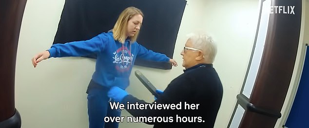 Letby was arrested multiple times before being charged, and extensive footage of all three arrests feature in the 90-minute documentary