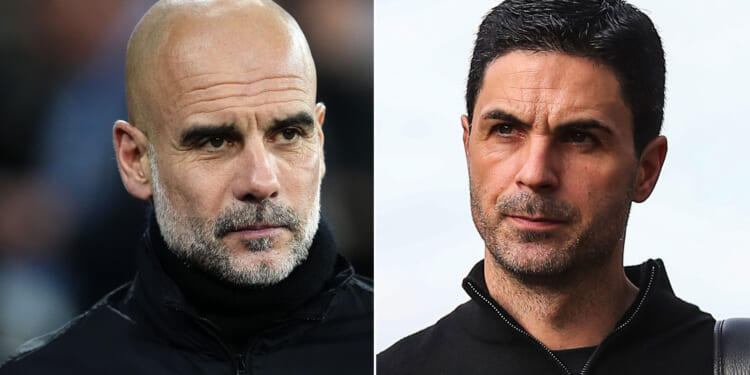 Sarcastic Pep Guardiola mocks Arsenal for transfer outlay and jokes he's 'grumpy' with Man City for LACK of spending