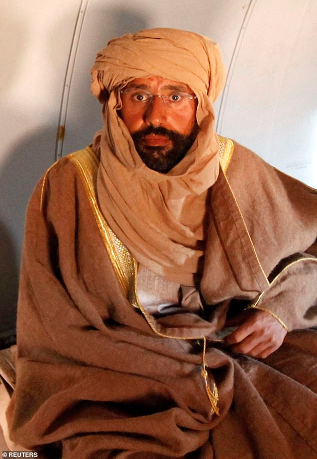 Following the assassination of his father, Muammar Gaddafi, in 2011, Saif al-Islam was seen as the most powerful figure in the oil-rich North African country