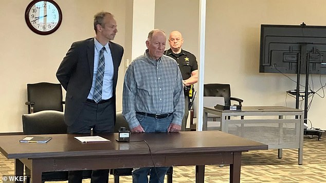 Brock, 83, was sentenced Monday to 21 years to life. He had pleaded not guilty to charges, including felony murder, felonious assault and kidnapping