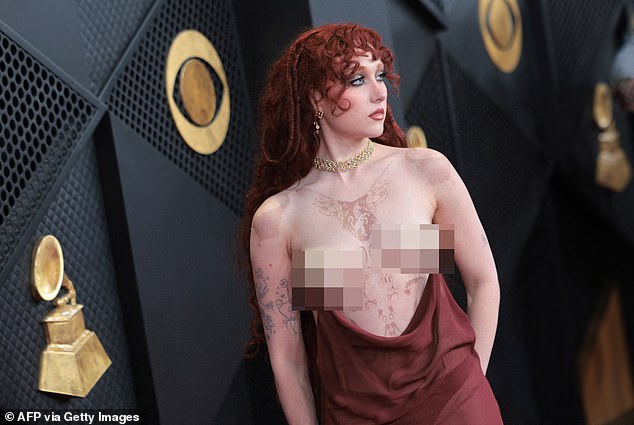 'Giggling because I don't even think this is THAT outrageous of an outfit,' Roan wrote, brushing off critics. 'The look's actually so awesome and weird'