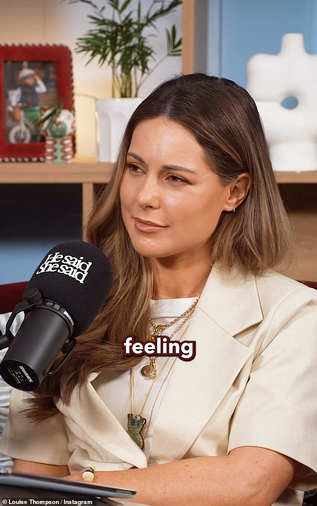 Louise spoke on the podcast with her fiance Ryan