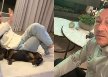 ‘Don’t put that anywhere, dad’ – John Terry’s daughter begs him not to upload embarrassing Arsenal vs Chelsea video