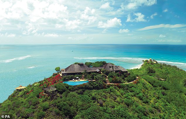 Richard Branson bought Necker Island (pictured) in 1978 for just $180,000 at the age of 28