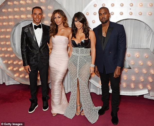 Kardashian¿s friendship with Hamilton spans over a decade, dating back to 2014 when they attended the GQ Men of the Year Awards with Kanye West and Nicole Scherzinger