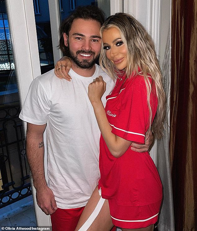 Olivia was said to have sent flirty texts to her ex, Bradley Dack, while still dating Chris. She went on to marry Bradley in 2023 but the couple split last week