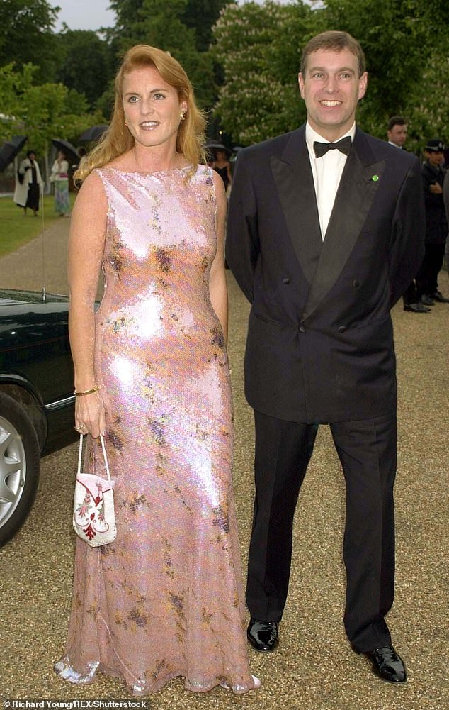 Andrew and Fergie at the Serpentine Gallery 30th Anniversary Party, London in 2000
