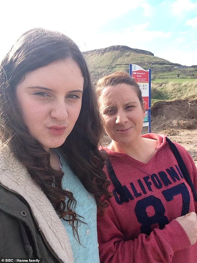 Miss Hanna's spiral into prostitution began when her family suspected she was taking drugs