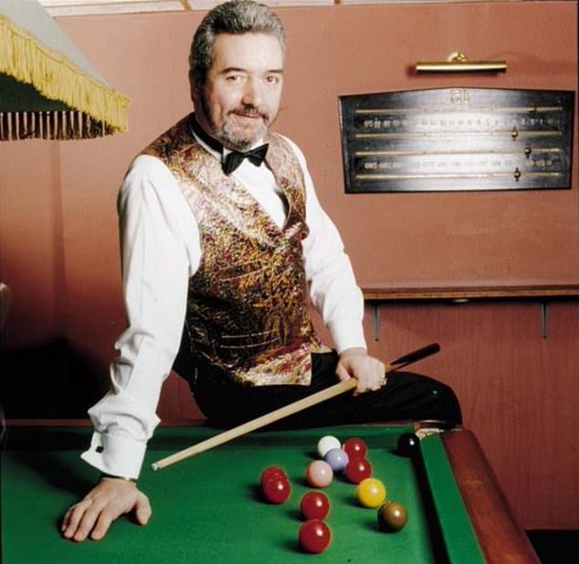 Snooker legend John Virgo won the UK Championship in 1979. He is pictured in 1994