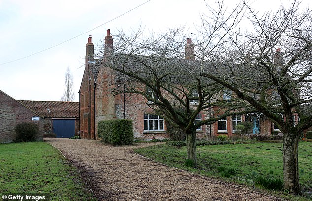 Marsh Farm on the Sandringham estate on February 4