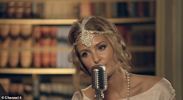 Millie proposed a toast to Hugo and Rose in front of a room full of partygoers as she called them out for going behind her back