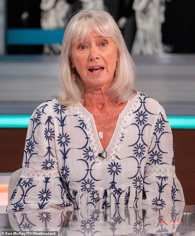 Jan Leeming, 84, seen here on ITV's Good Morning Britain in August 2022, has urged parents to keep young children away from 'an expensive restaurant'