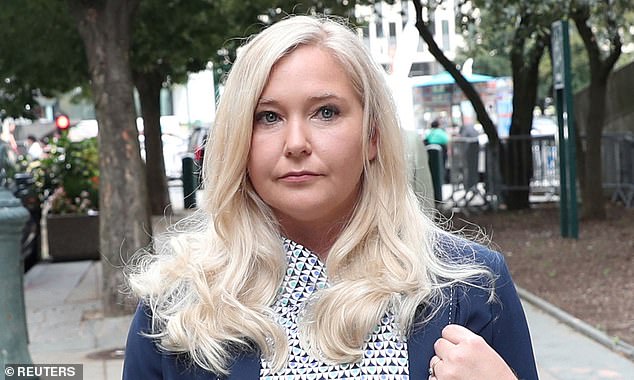 Mr Roberts said: 'She (Ms Giuffre, pictured in 2019) was telling the truth, not only did Ghislaine mention that the photo was real, but that it was in the same house that Virginia had mentioned