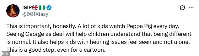 The storyline was praised for shedding light on differences