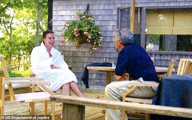 Lord Mandelson and Epstein in a photograph released by the US Department of Justice